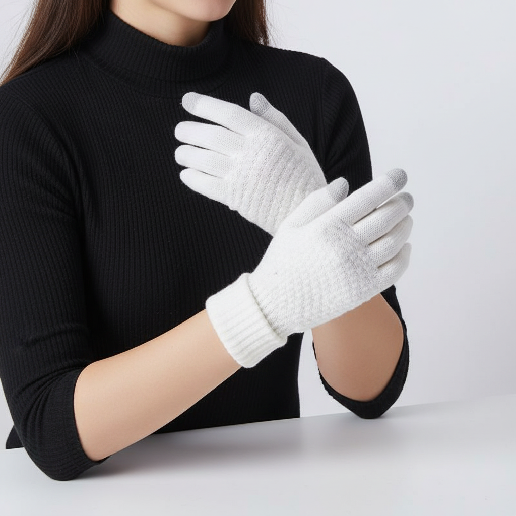 Gestrickte Touchscreen Handschuhe - TouchGlove