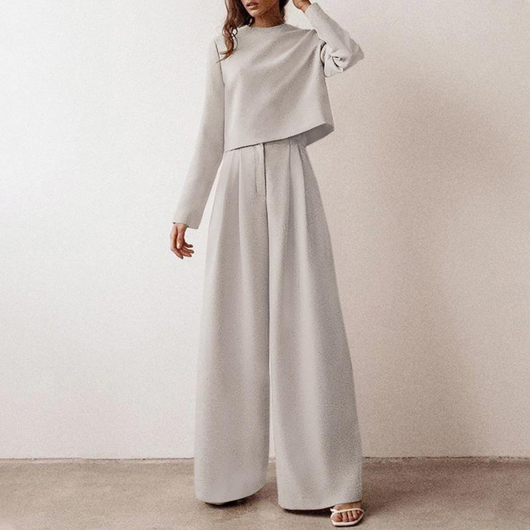 Conjunto Palazzo de dos piezas a la moda - Amara