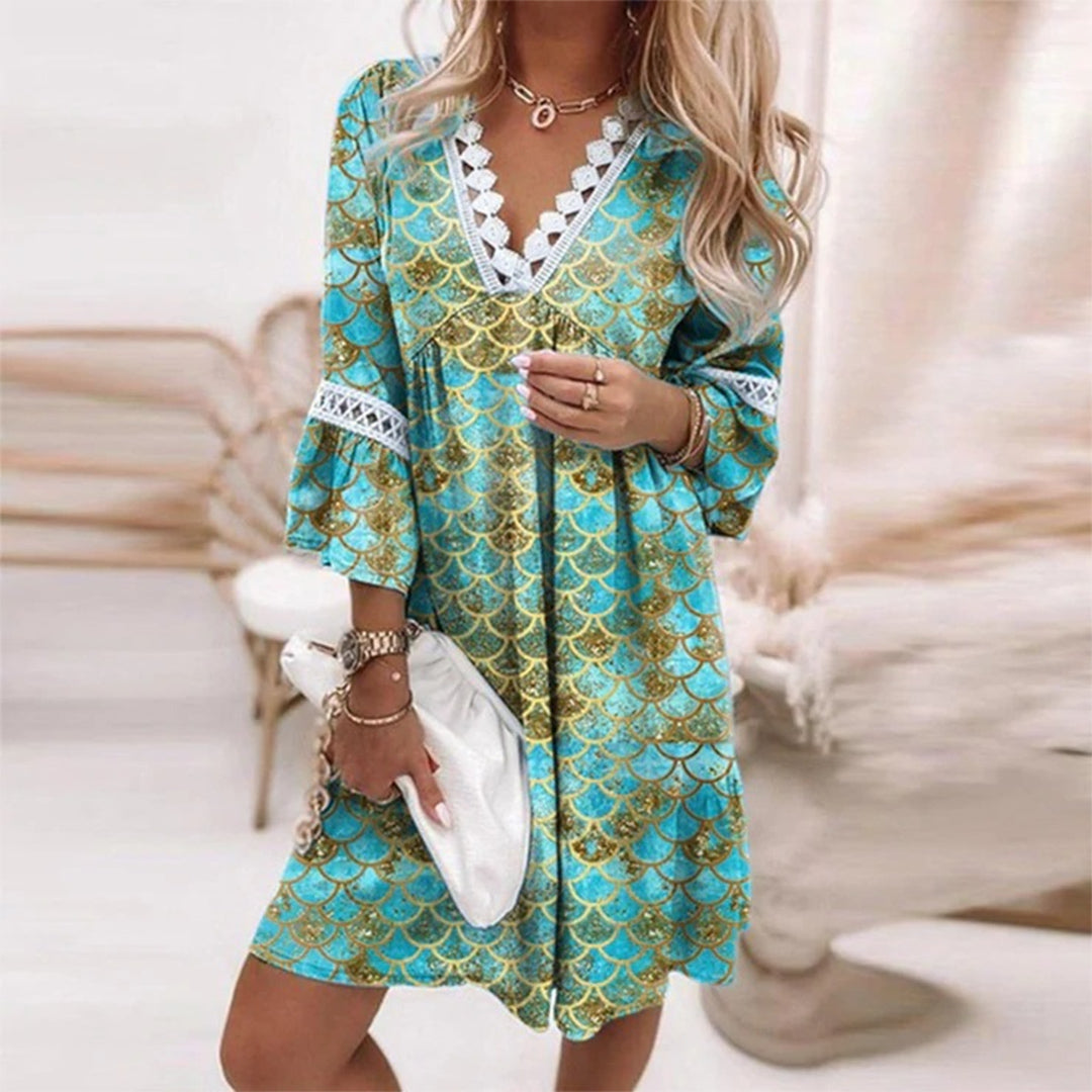 Vestido estampado - Amara