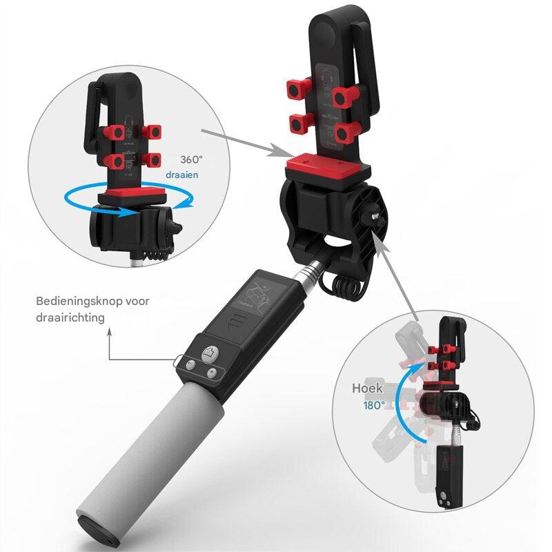 Bluetooth Selfie Stick with 360° Rotation – SpinShot