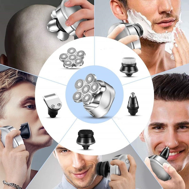 6-i-1 Elektrisk Barbermaskin – TitanEdge