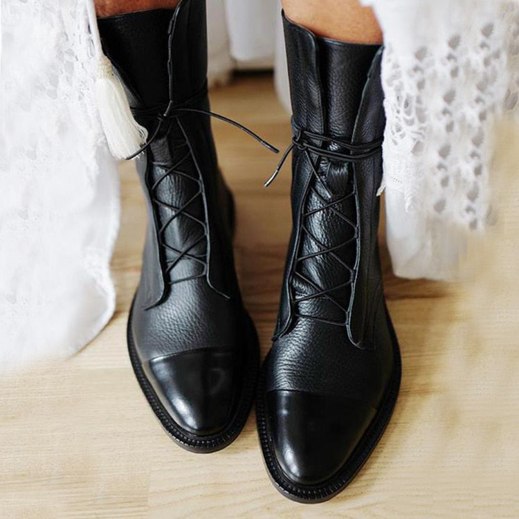 Botas de mujer elegantes con tacón de lujo – Mila