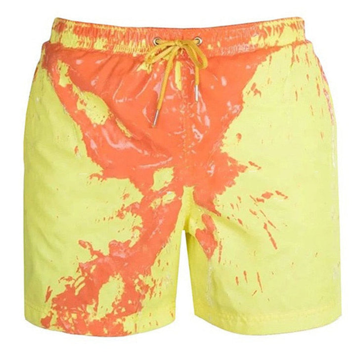 Farbwechselnde Herren-Badeshorts mit Thermoeffekt – Sommer-Highlight 2026