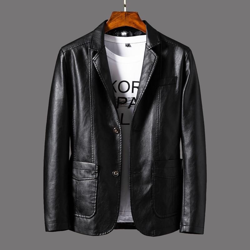 Herre skinnblazer – Leonardo