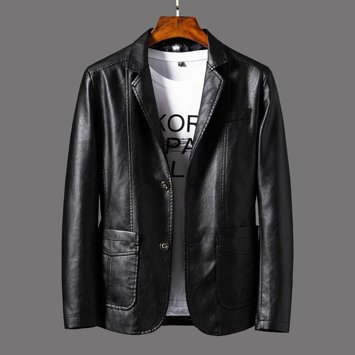 Herre skinnblazer – Leonardo