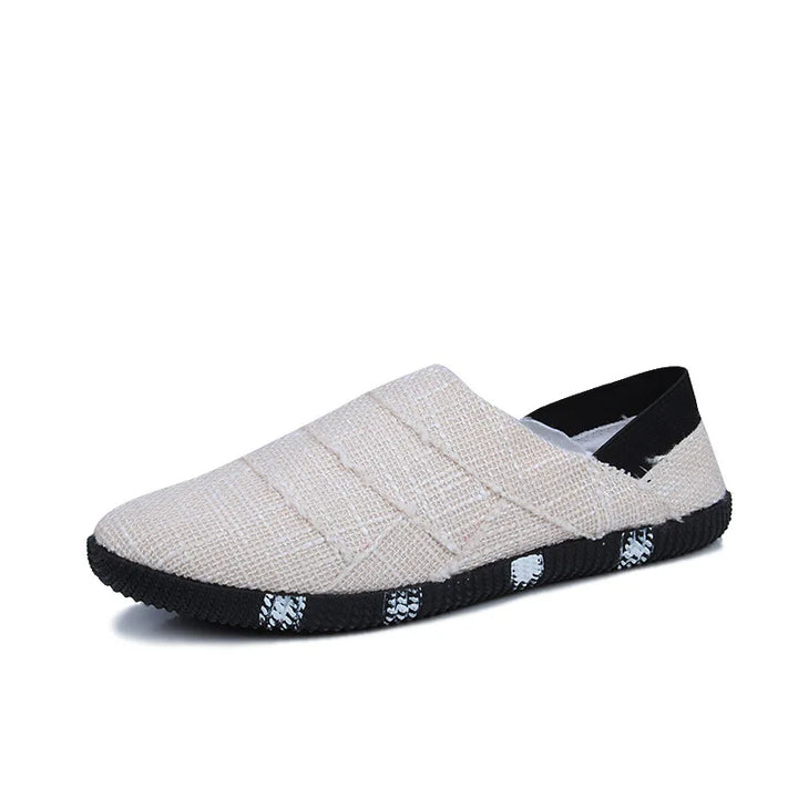 Letvægts og stilfulde canvas espadriller med hampesål til herrer – Elias