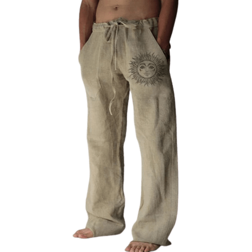 Leichte & bequeme Herren Sommerhose aus Leinen – Nilo
