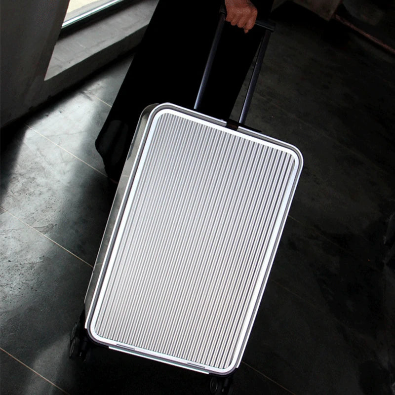 100% Aluminum Hard Shell Suitcase – Valparaíso