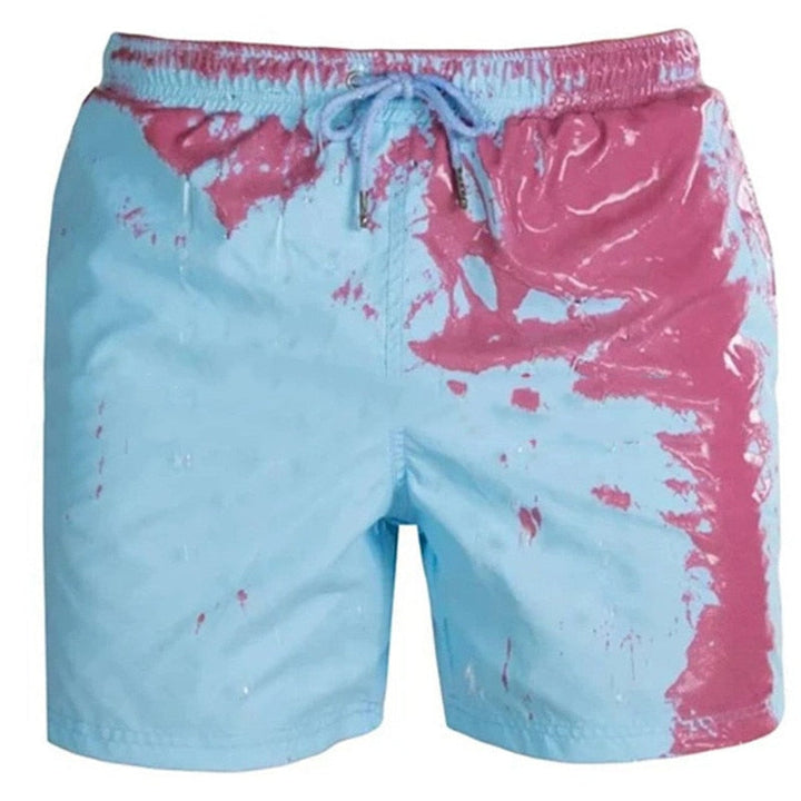 Farbwechselnde Herren-Badeshorts mit Thermoeffekt – Sommer-Highlight 2026