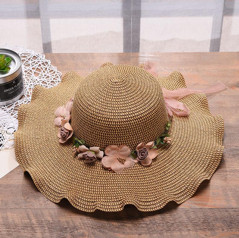 Sombrero de verano con estampado de flores – Liora