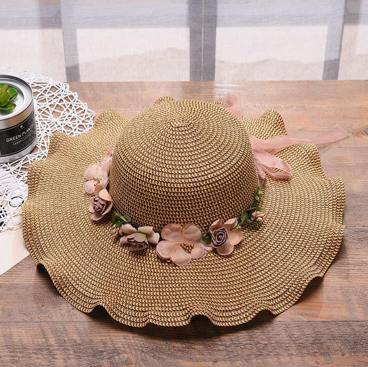 Sombrero de verano con estampado de flores – Liora