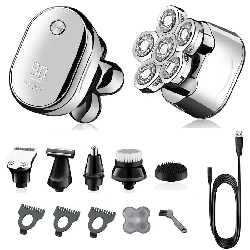 6-i-1 Elektrisk Barbermaskin – TitanEdge