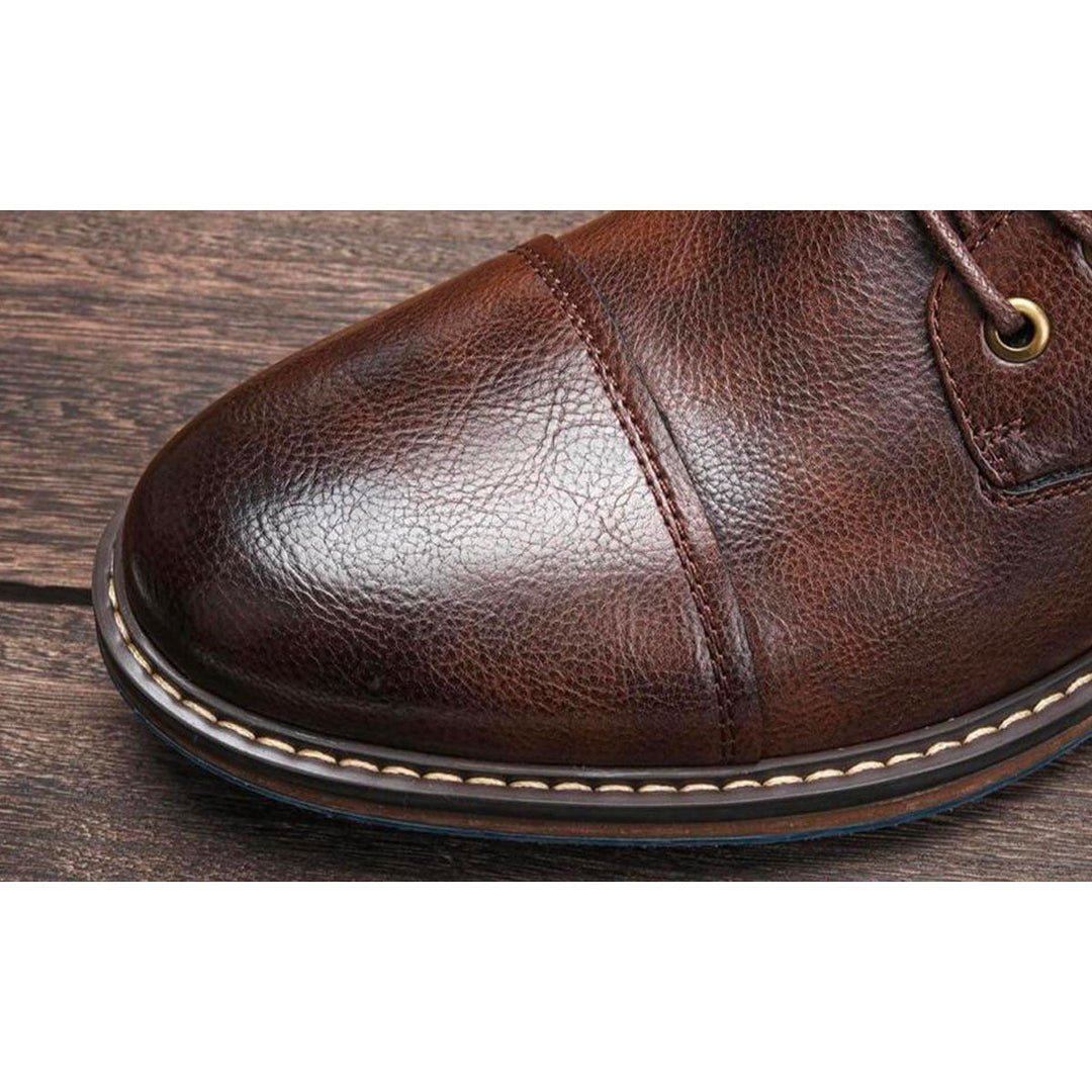 Braune herre Oxford-støvler – Jules
