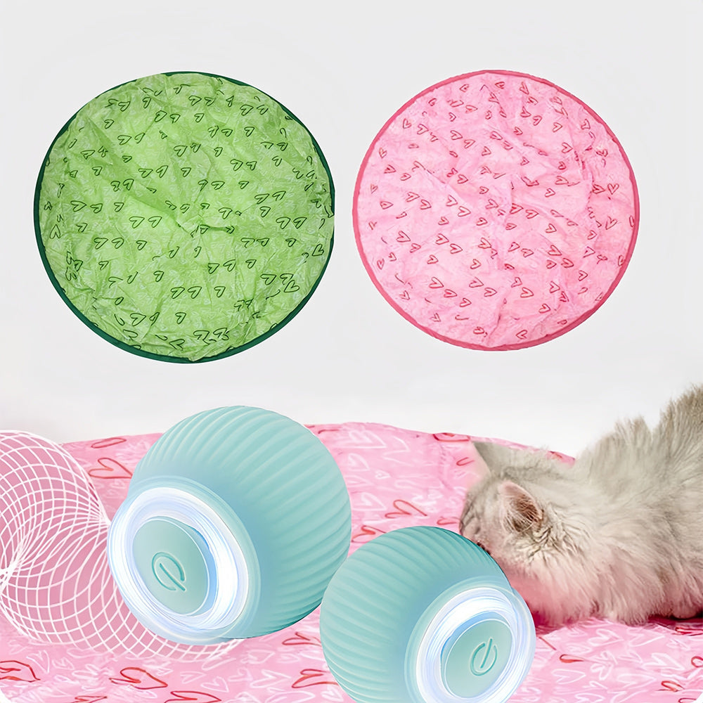 Juguete interactivo móvil para gatos – WhiskRoll