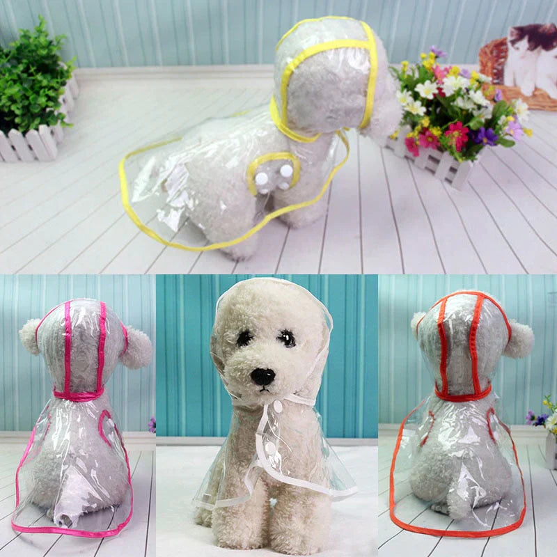 Chaqueta impermeable transparente para perros - DryPaw