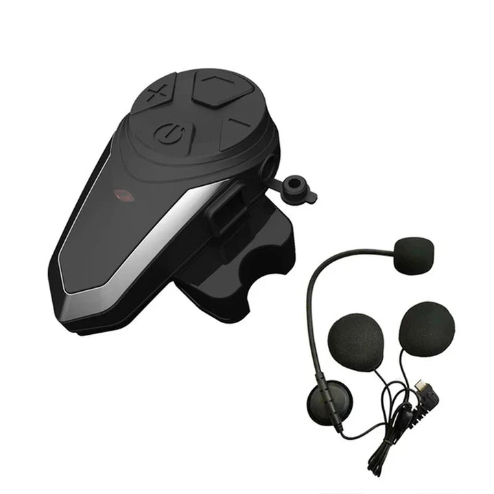 Motorcykelhjelm Bluetooth-intercom med FM & 1000 m rækkevidde – RoadLink S3