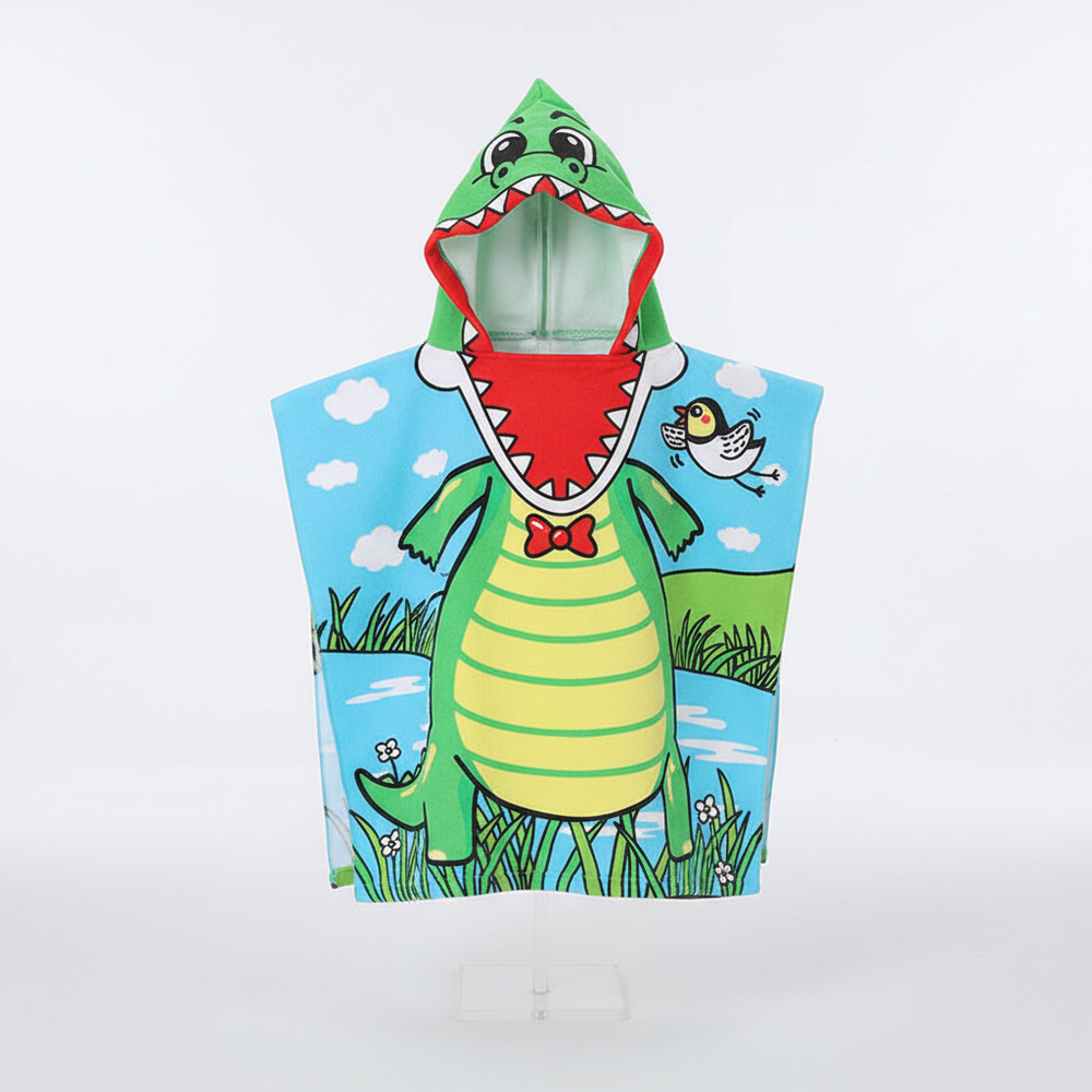 Handtuch Mit Kapuze - DinoTowel