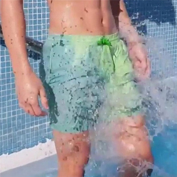 Farbwechselnde Herren-Badeshorts mit Thermoeffekt – Sommer-Highlight 2026