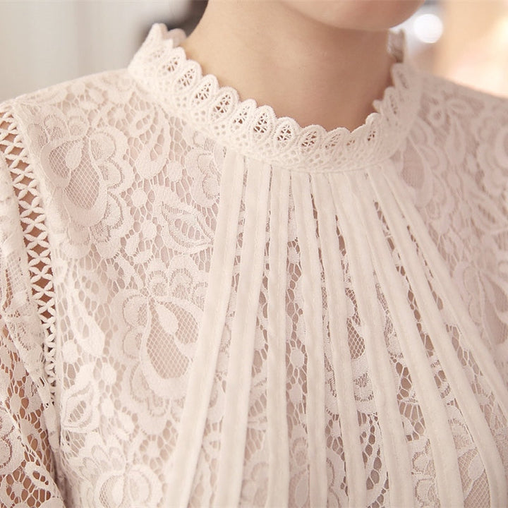 Pointed blouse with long sleeves – Amira Autumn Magic