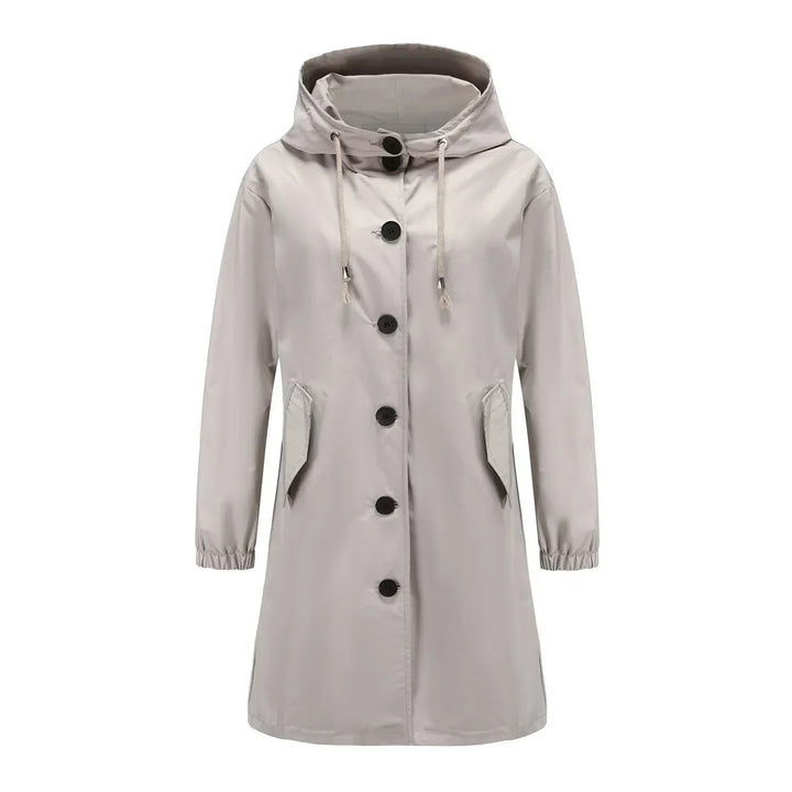 Gabardina elegante a prueba de viento - Livia
