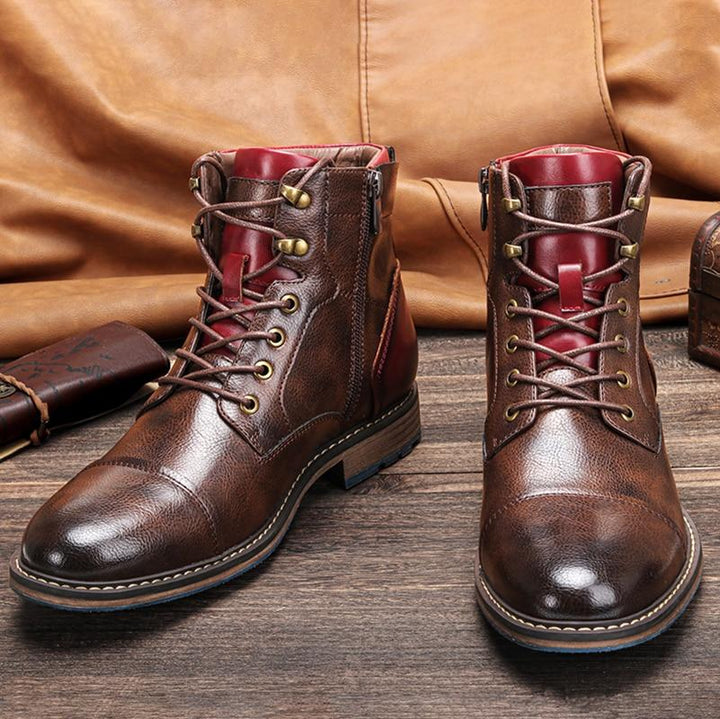 Braune herre Oxford-støvler – Jules