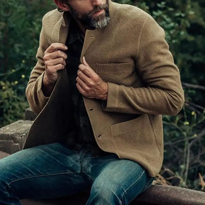 Chaqueta de punto para hombre con ajuste entallado – Dario