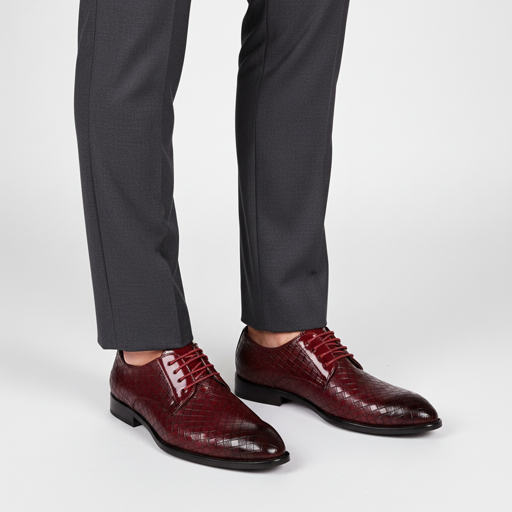 Herrenlederschuh Mit Schnürung - Gordon