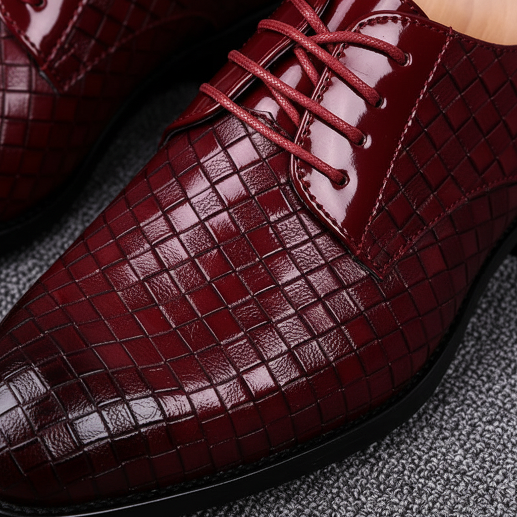 Herrenlederschuh Mit Schnürung - Gordon