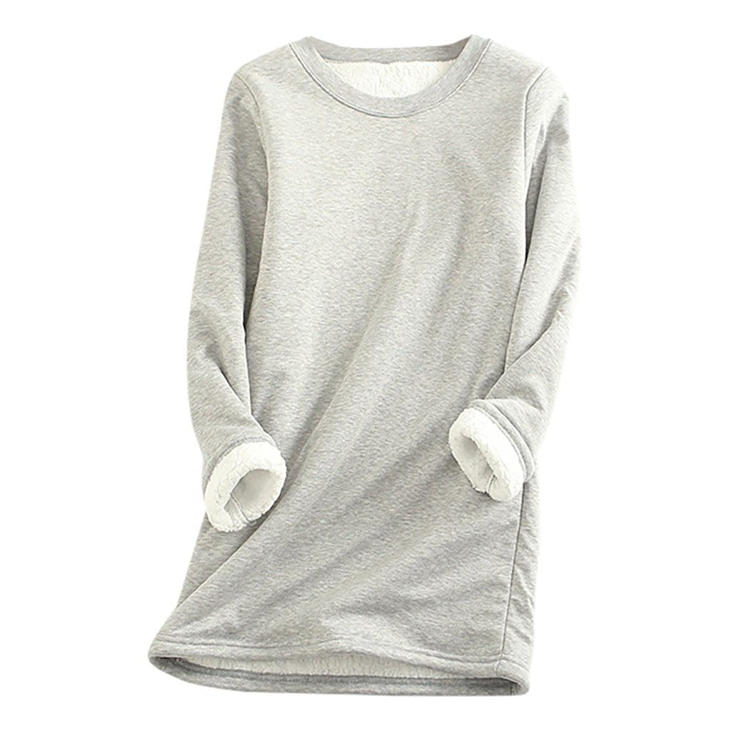 Women's fleece pullover with lining – Mira