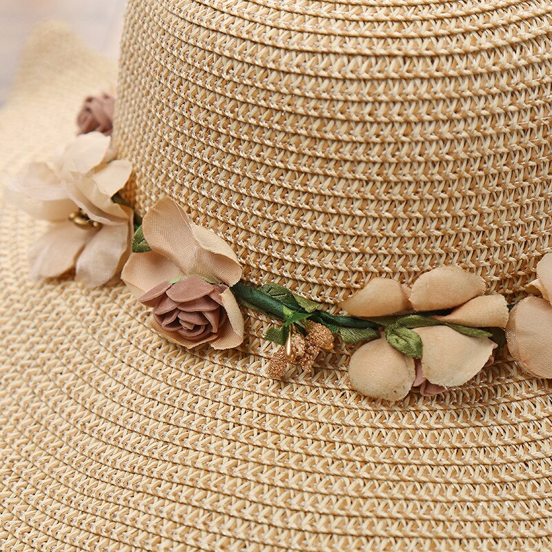 Sombrero de verano con estampado de flores – Liora