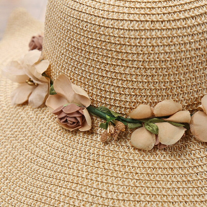 Sombrero de verano con estampado de flores – Liora