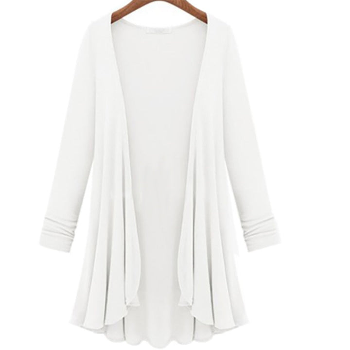 Women's Cardigan with Ruffles – Autumn Magic Elena