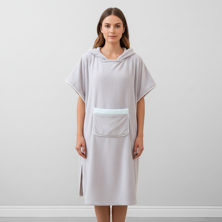 Hooded Fleece Poncho - FleeceCover