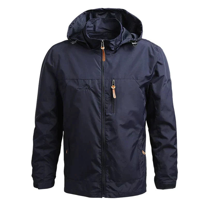 Waterproof men's jacket with hood - Julian