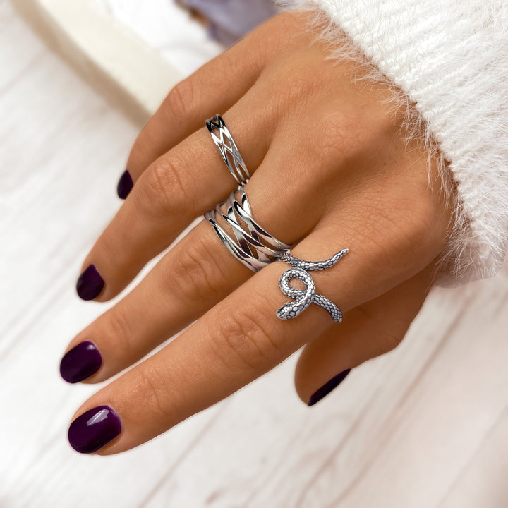 Anillo ramificado elegante – Nora