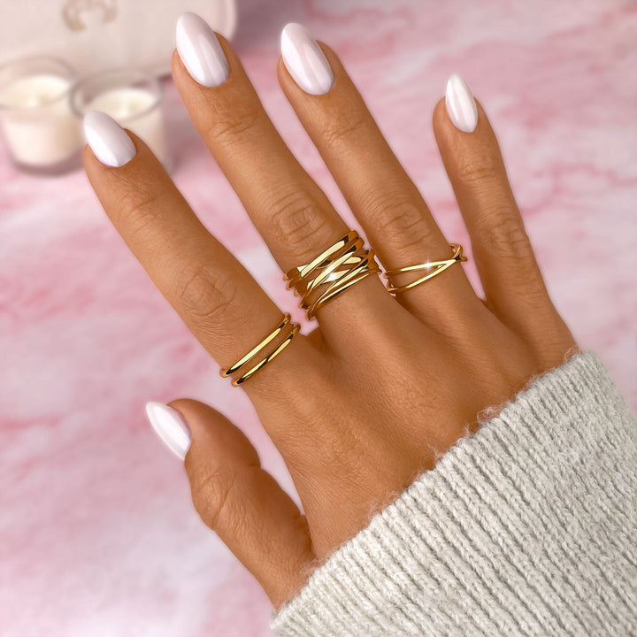 Anillo ramificado elegante – Nora