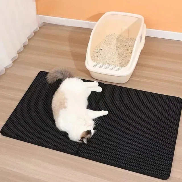 Double-layer Cat Litter Mat (1+1 Free!) – PawCatch