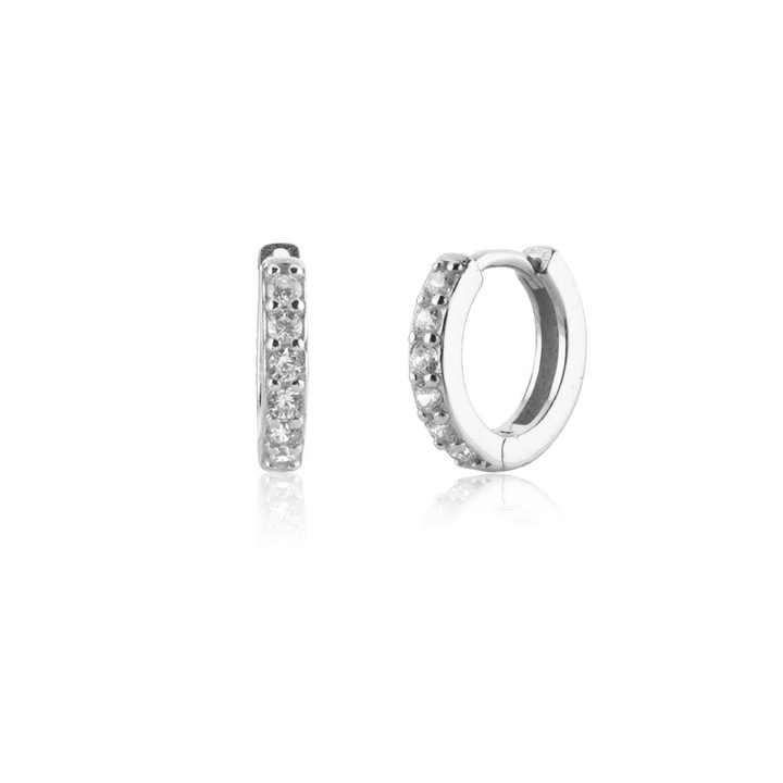 Sparkling Pave Earrings – Lumina