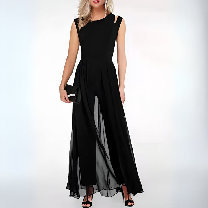 Elegant hør-jumpsuit til damer – Sofia
