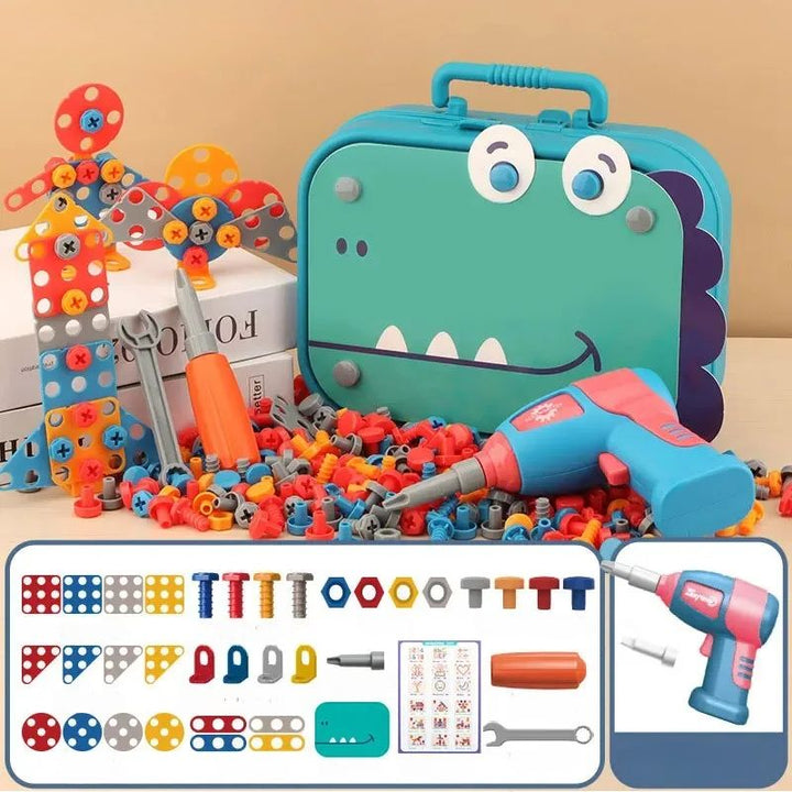 Portable Construction Kit for Children - BuildiBox