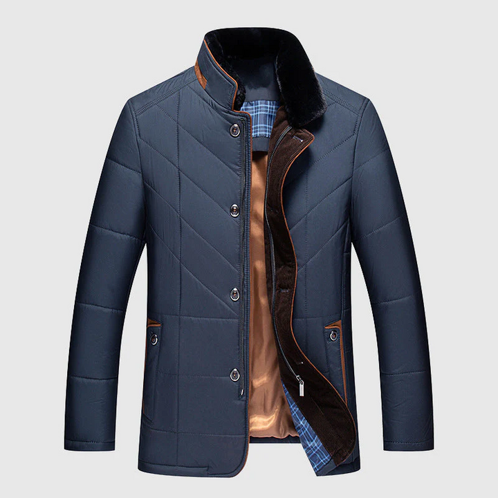 Quilted Men's Winter Jacket with Premium Insulation Technology - Arctix Pro