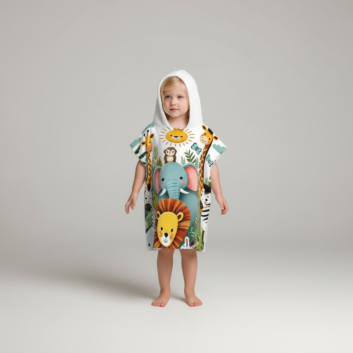 Kapuzencape Für Kinder - AnimalFun