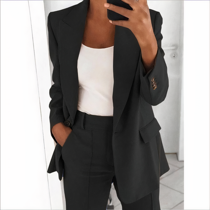 Trendy blazer- og buksetøj til damer - Sanne