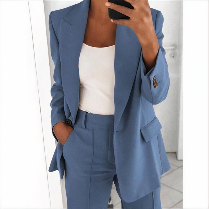 Trendy blazer- og buksetøj til damer - Sanne