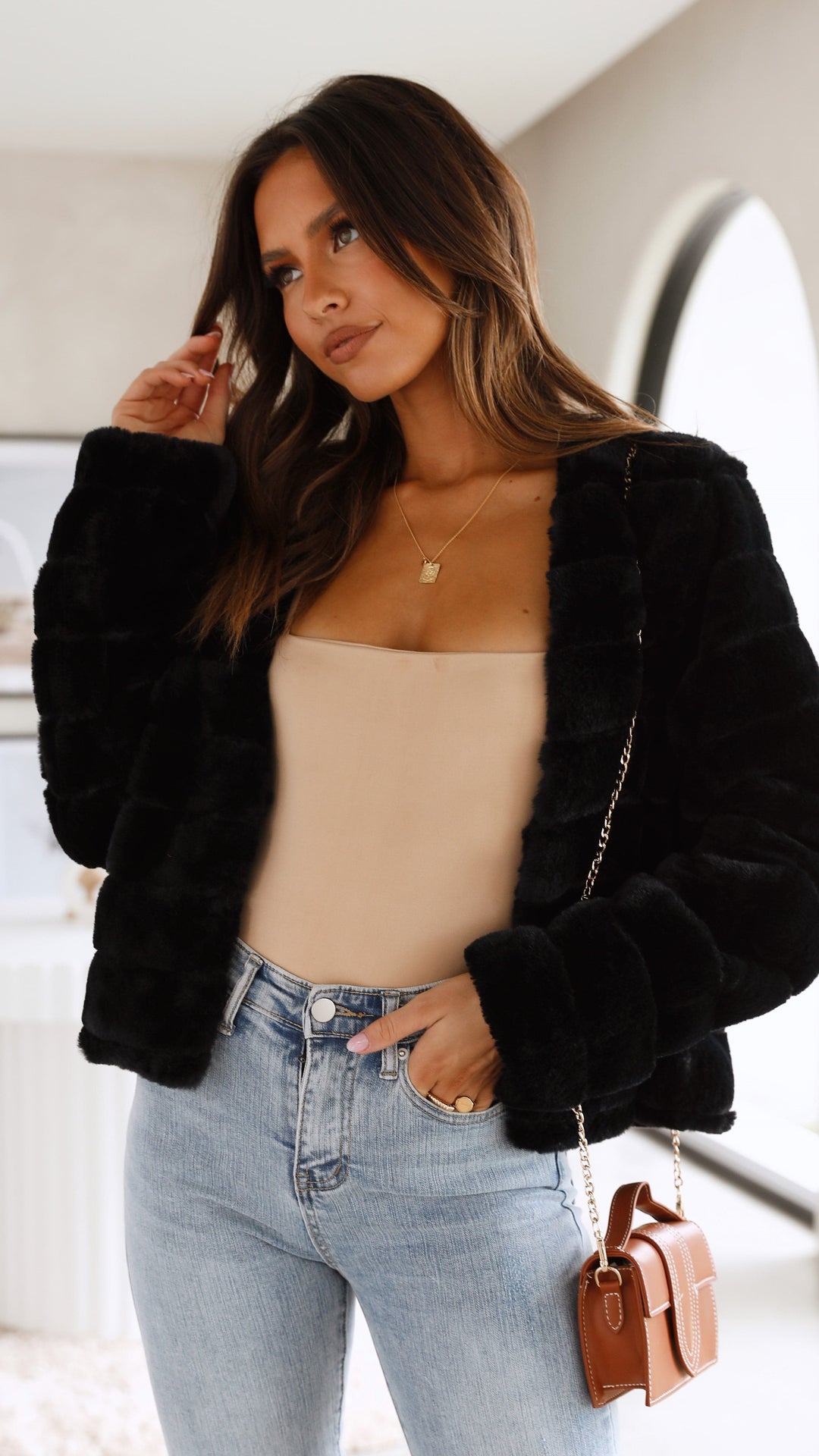 Luxurious Women's Crop Jacket – Veloura