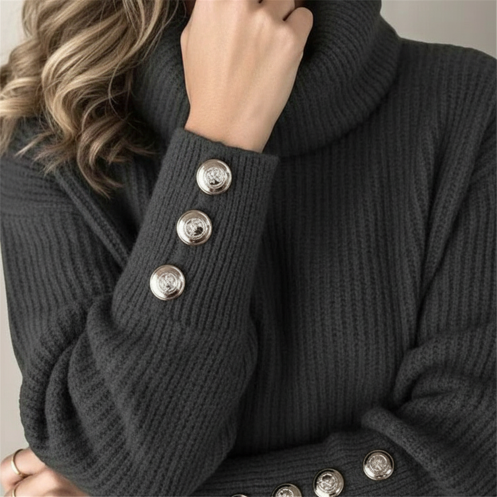 Lange Ärmel Damenpullover - Karin