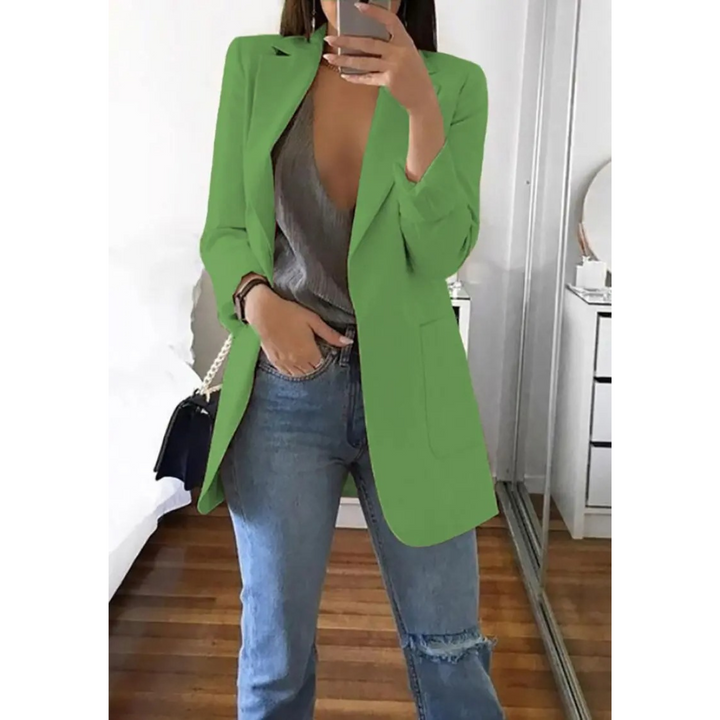 Blazer largo de moda para mujer - Valentina