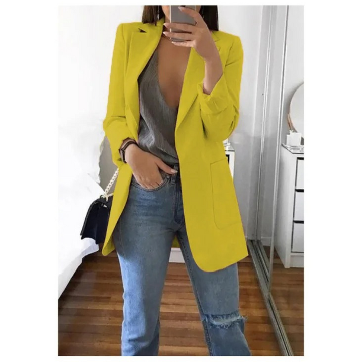 Blazer largo de moda para mujer - Valentina