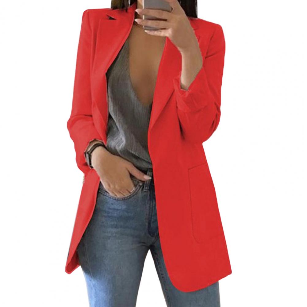 Blazer de mujer otoñal – Marita en naranja calabaza