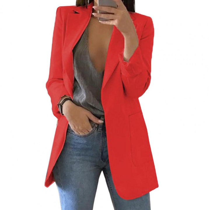 Blazer de mujer otoñal – Marita en naranja calabaza